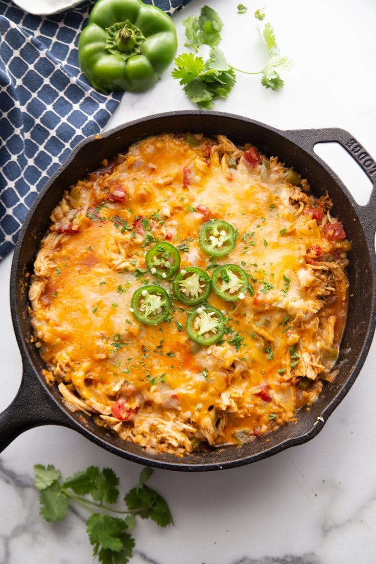 mexican cheesy chicken skillet kaseytrenum.com