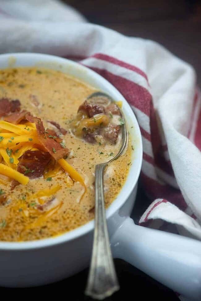 bacon cheeseburger soup