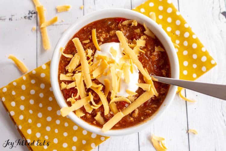 instant pot turkey chili joyfilledeats.com