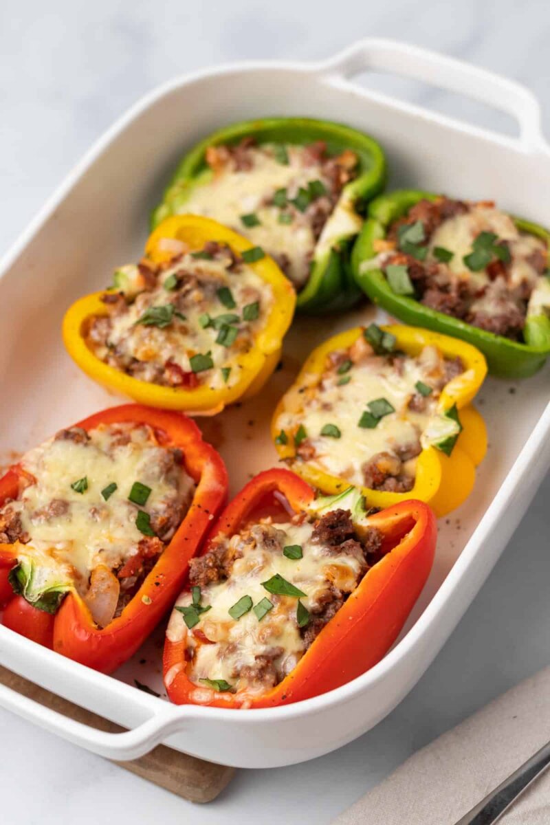 stuffed peppers without rice diabetesstrong.com