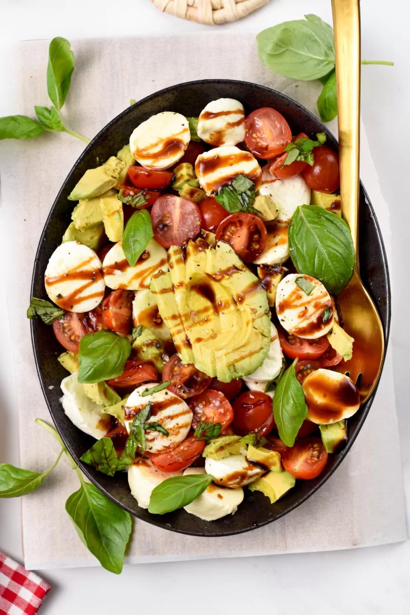 Keto-Caprese-Salad