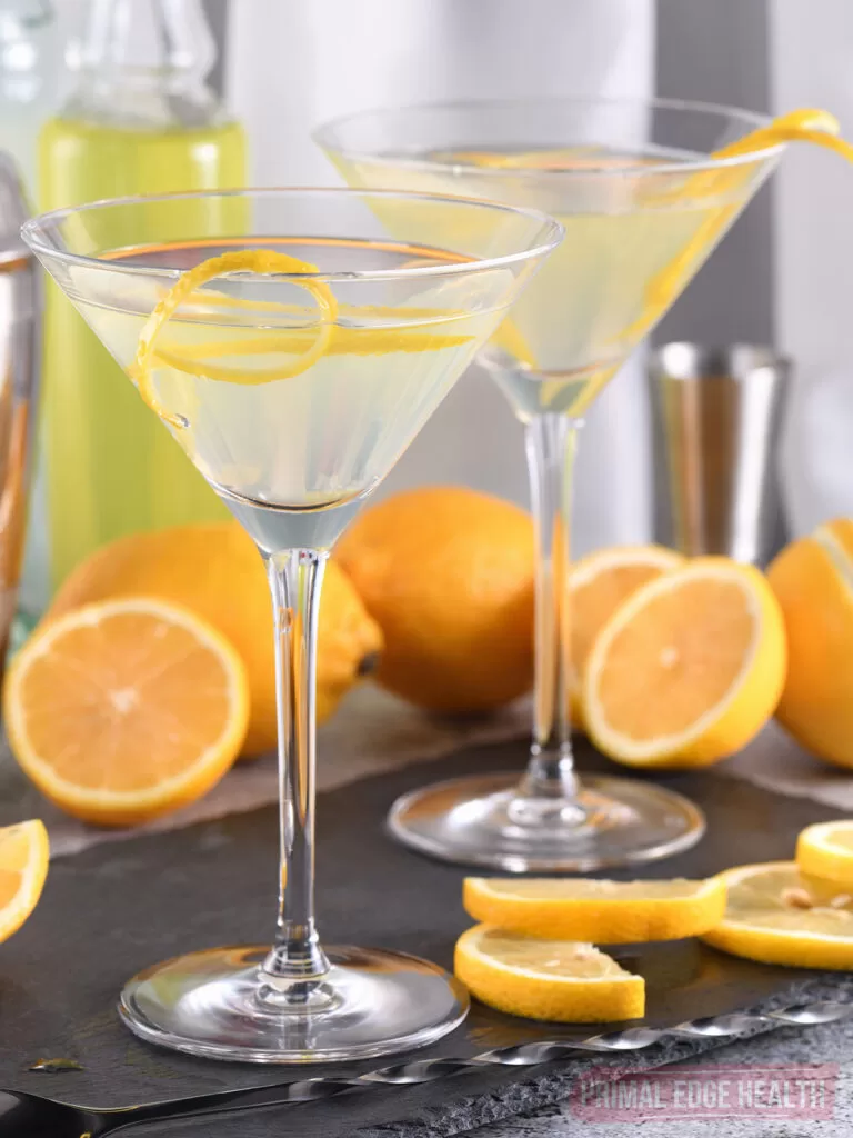 keto lemon drop martini