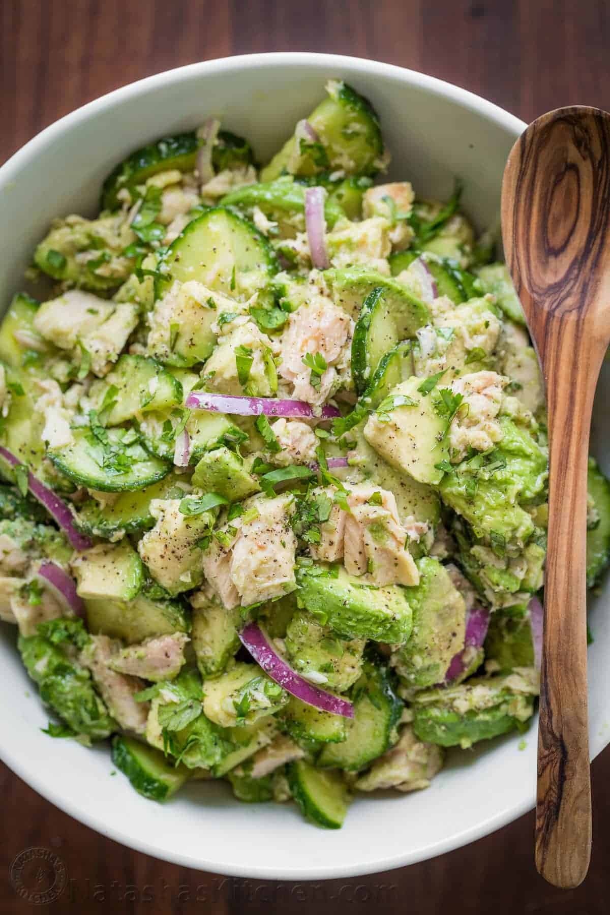 Avocado-Tuna-Salad