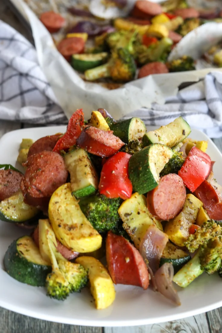 Keto-Sheet-Pan-Sausage-and-Veggies