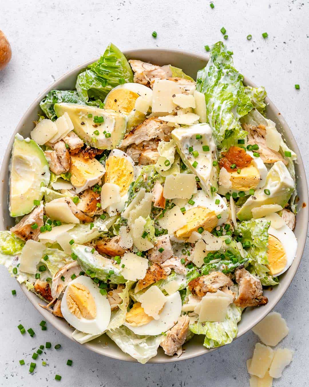 Low-carb-Caesar-salad
