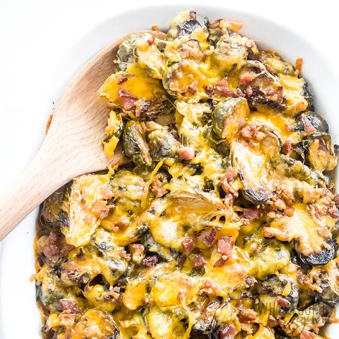 brussels-sprouts-casserole-au-gratin-with-bacon-low-carb-gluten-free