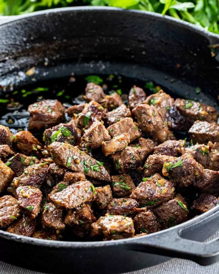 garlic-butter-steak-bites