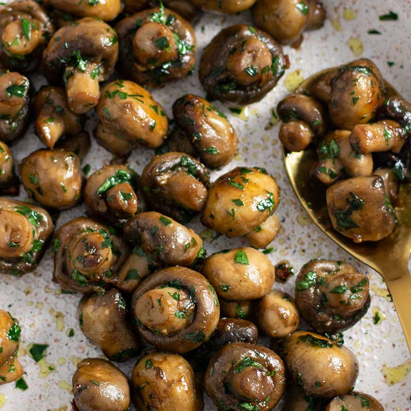 keto garlic mushrooms, best keto side dishes