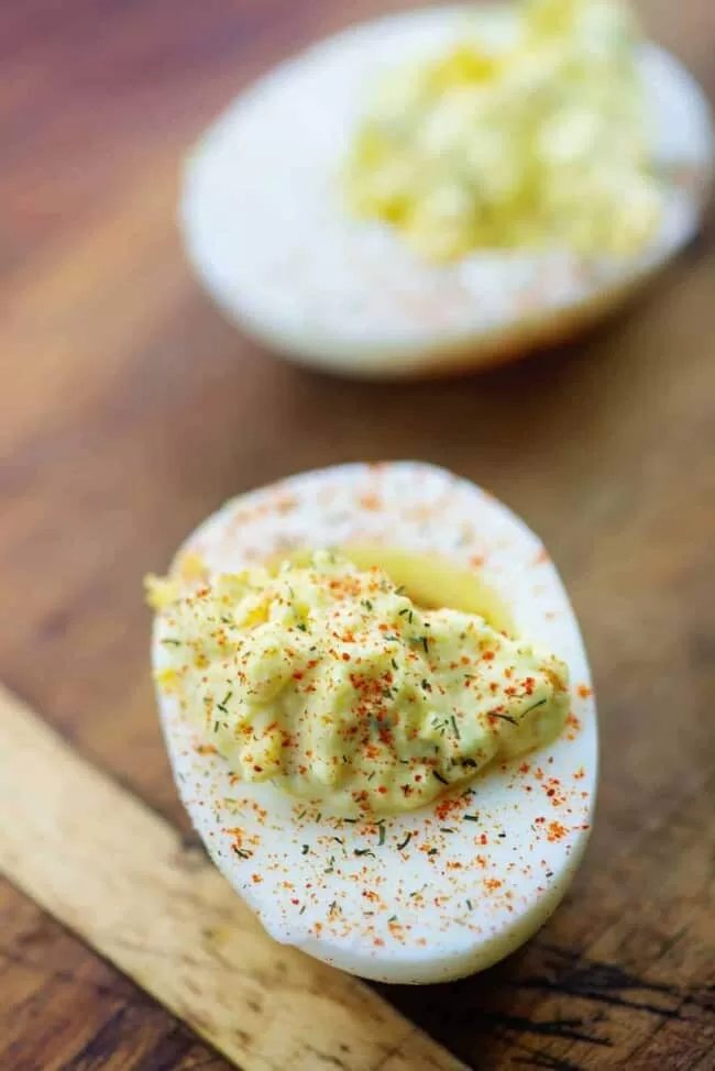 horseradish deviled eggs, best keto side dishes