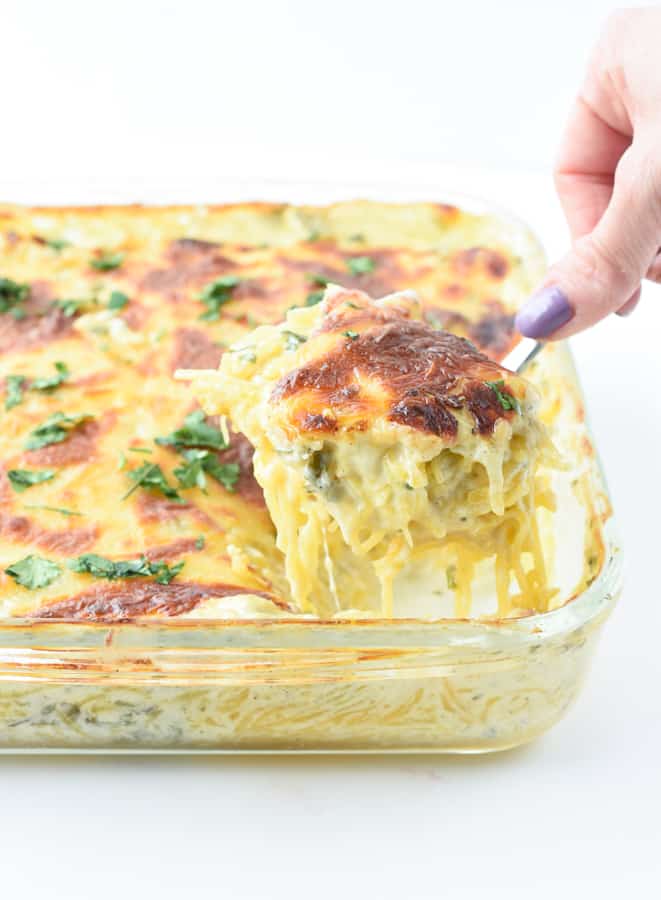 keto spaghetti squash casserole, best keto side dishes